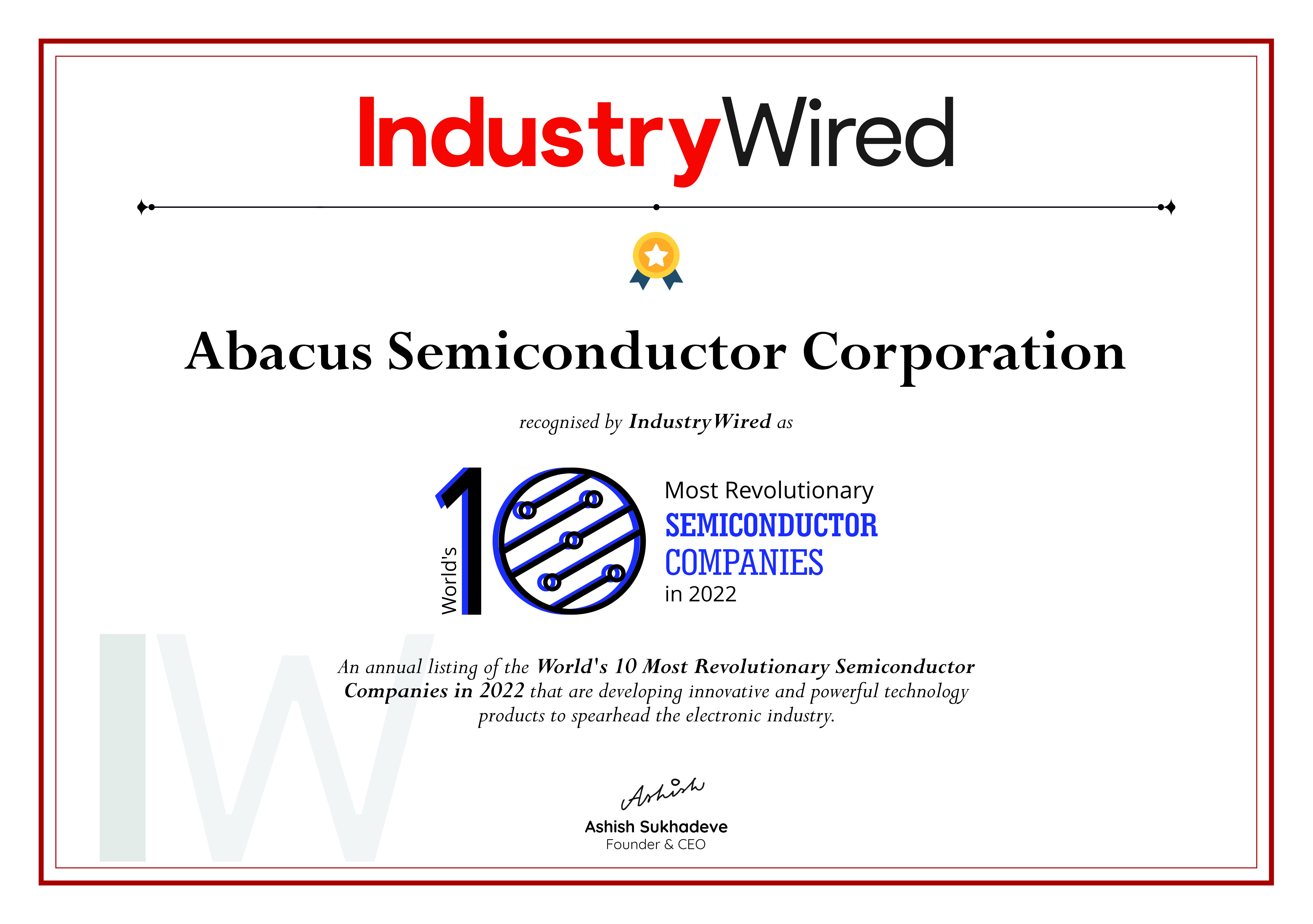 Industry Wired 10 Most Revolutionary Semiconductor Companies 2022